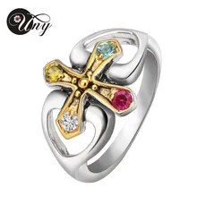 UNY S925 Sterling Silver Special Customized Engrave 2 Tone Plated Family Anniversary Sentimental Gift Birth Cubic