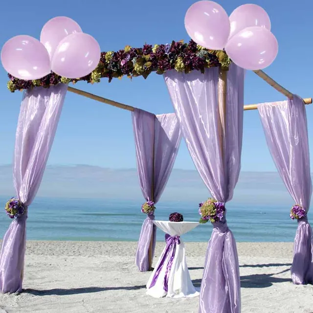 1 unidades telas con globo boda de playa del césped iglesia casa