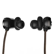 MACAW T1000 беспроводной Bluetooth спортивные наушники HiFi музыка наушники-вкладыши Поддержка Hands-free Звонки нейлоновый плетеный кабель