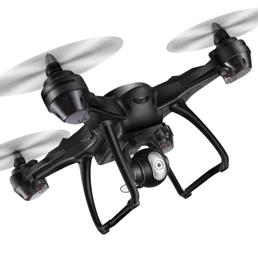 Remote Control Helicopter LH-X38G Dual GPS FPV With 1080P Wifi RC Drone With Camera HD Quadcopter Backpack One key return LED