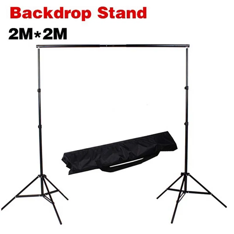 

Photography Photo 2m*2m Backdrop Stand Background Support System with Carrying Bag kit