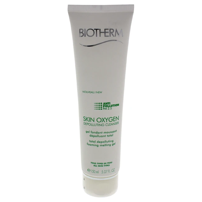 Skin Oxygen Depolluting Cleanser by Biotherm for Unisex - 5.07 oz Cleanser