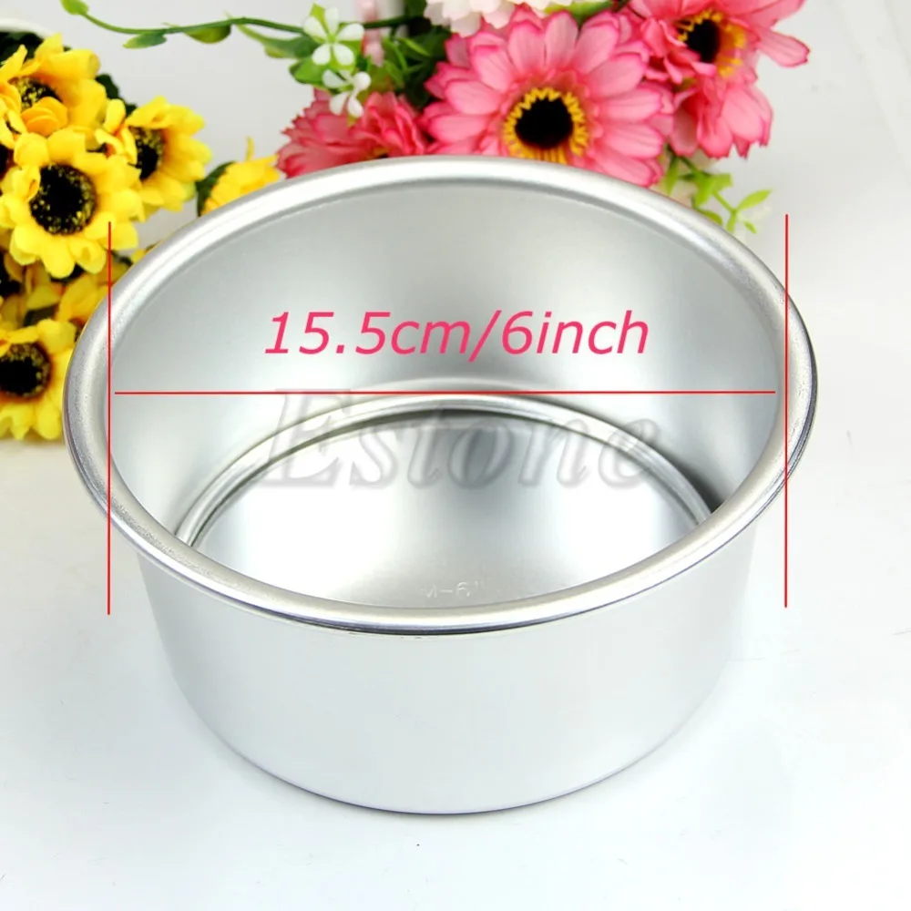 1PC 6 inch Pork Pie Mold Nonstick Removable Loose Bottom Cake Baking Mould Panin Cake Molds
