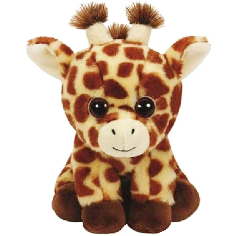 

Pyoopeo Ty Beanie Babies 10" 25cm Peaches the Giraffe Plush Medium Soft Stuffed Animal Collectible Doll Toy with Heart Tag