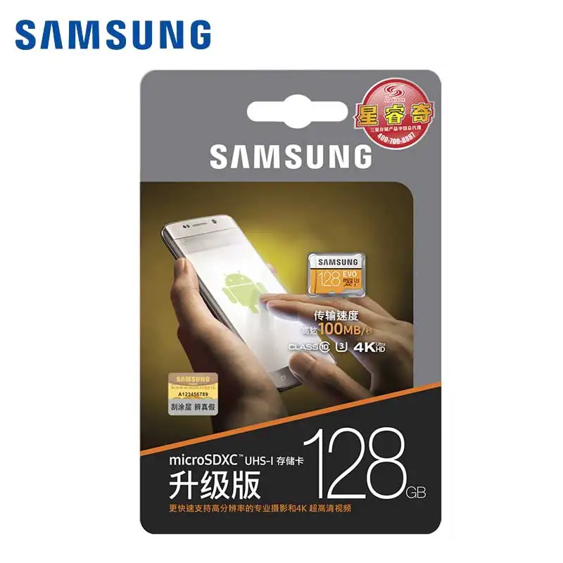 Лучший Samsung карта памяти Micro SD карты памяти 64 ГБ 32 ГБ 128 ГБ Class10 TF Micro memoria карты Micro SD SDHC SDXC UHS I C10 для мобильного телефона micro sd