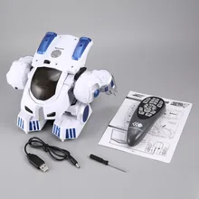 K4 Интеллектуальный деформация отпечатков пальцев полицейский RC робот Прогулки Танцы поговорка скольжение ребенок дистанционное управление игрушка подарок