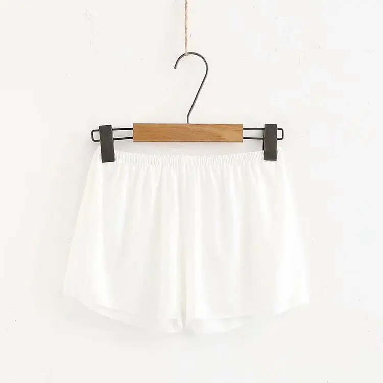 2019 размера плюс повседневная Летняя женская одежда модные свободные шелковистые безопасные Короткие штаны J4-654