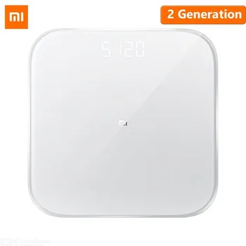 

Original Xiaomi Mi Smart Weight Scale 2 Health Weight Scale Bluetooth 5 Digital Scale Support Android 4.4 iOS 9 Mifit APP
