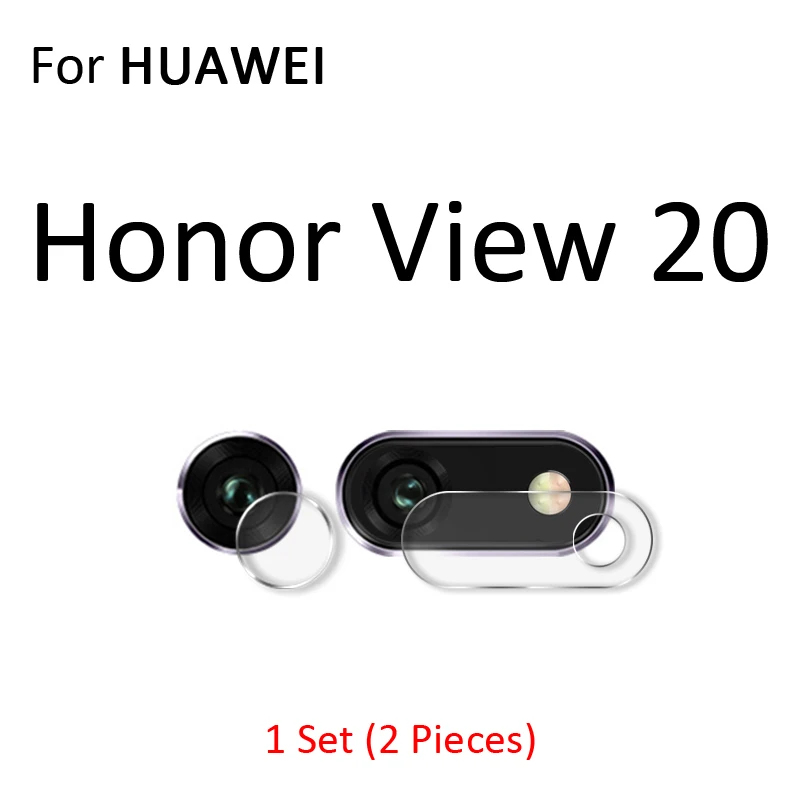 For Honor View 20 Задняя Защитная пленка для объектива камеры для HuaWei mate 30 20 X P30 P20 Pro Honor View 10 8X Lite P Smart Z закаленное стекло - Цвет: For Honor View 20