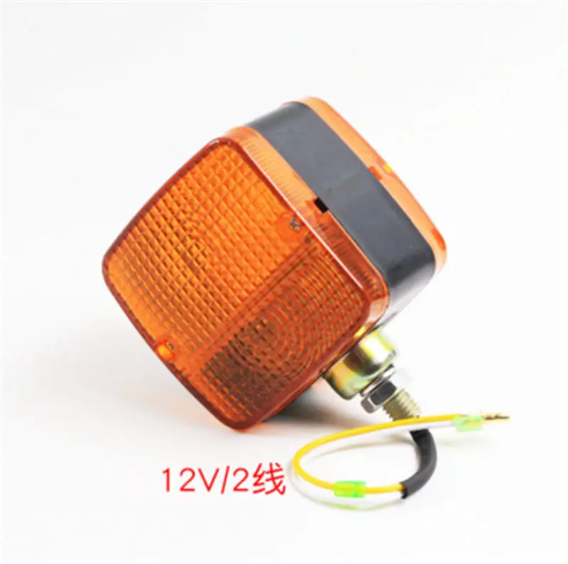 Рулевая фара для вилочного погрузчика, маленькая лампа, удерживающая силу, longong Hangzhou, 12 В, 24 В, Передняя рулевая маленькая квадратная лампа