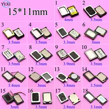 YuXi 2 шт громкий динамик 15*11 мм громкий динамик зуммер звонка 15*11*3,5/3/4 мм для sony/Xiaomi/lenovo/huawei/Nokia N73 и других телефонов