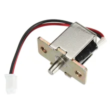 Safurance DC 12 В 0.5A мини Электрический Болт замок Push-Pull цилиндрический замок шкафа 5 мм ход контроля доступа Домашняя безопасность