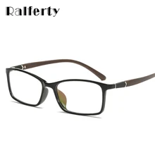 Ralferty, ультра-светильник TR90, оправа для очков, анти-радиационные компьютерные очки, ретро квадратные оптические оправы для близорукости, очки Oculos 1617