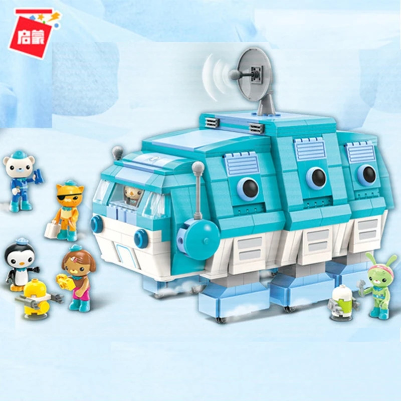 

Enlighten Octonauts Cartoon Compatible LGSET Duplo Building Blocks Bricks Educational Toys Birthdays Gifts Figures Dashi