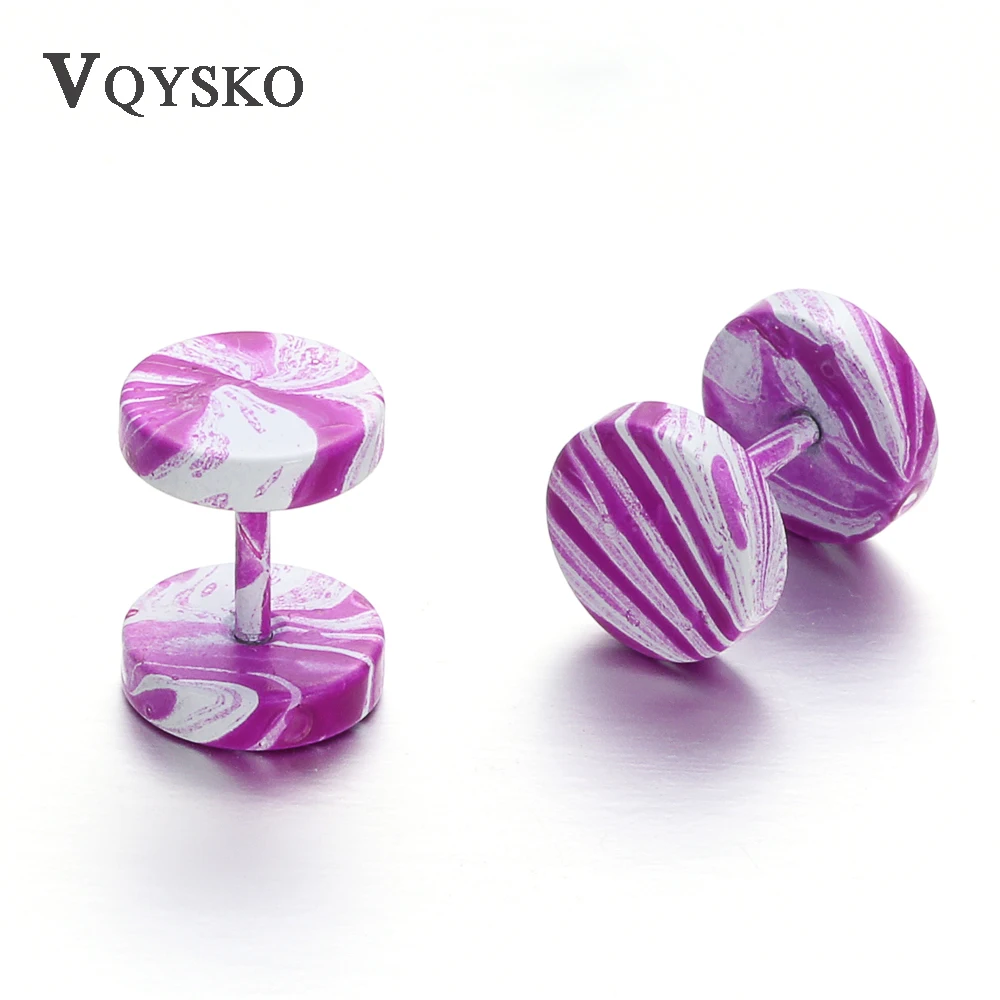 

Stylish Enamel Stud Jewelry Earrings Stainless Steel Ear Accessories Cute Earings Gift For Girl Women Jewelry Drop Shipping ok