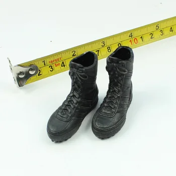 

1/6 Soldier model accessories Special forces Black combat boots Combat boots shoes Model For 12''Soldier Action Figure