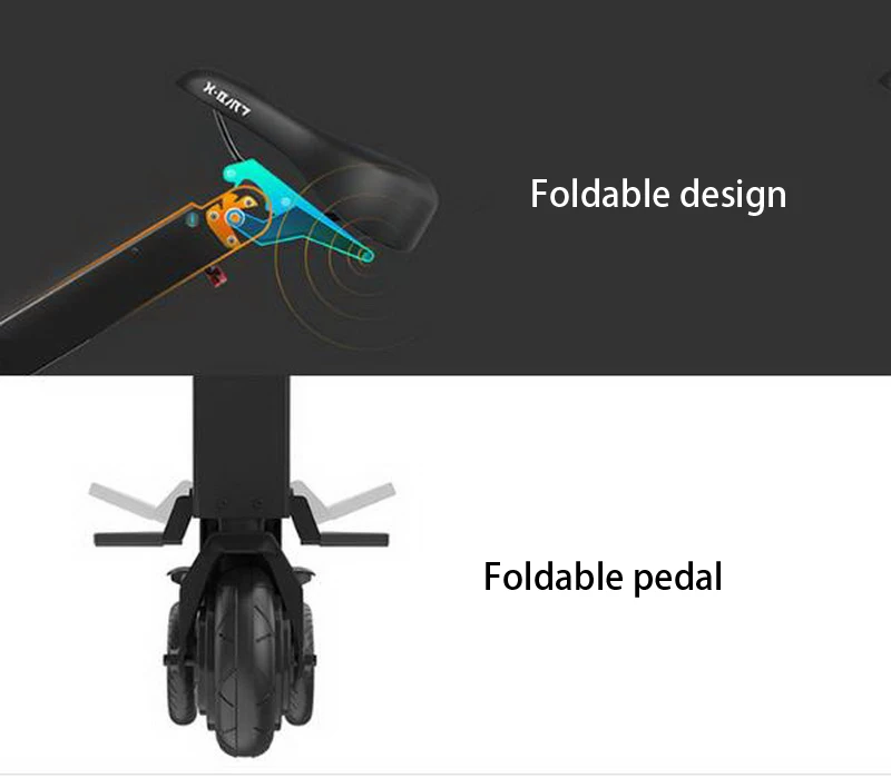 Perfect 310434/36v 8 inch Intelligent folding electric car / electric balance scooter / lithium battery scooter/Rubber tires/ 9