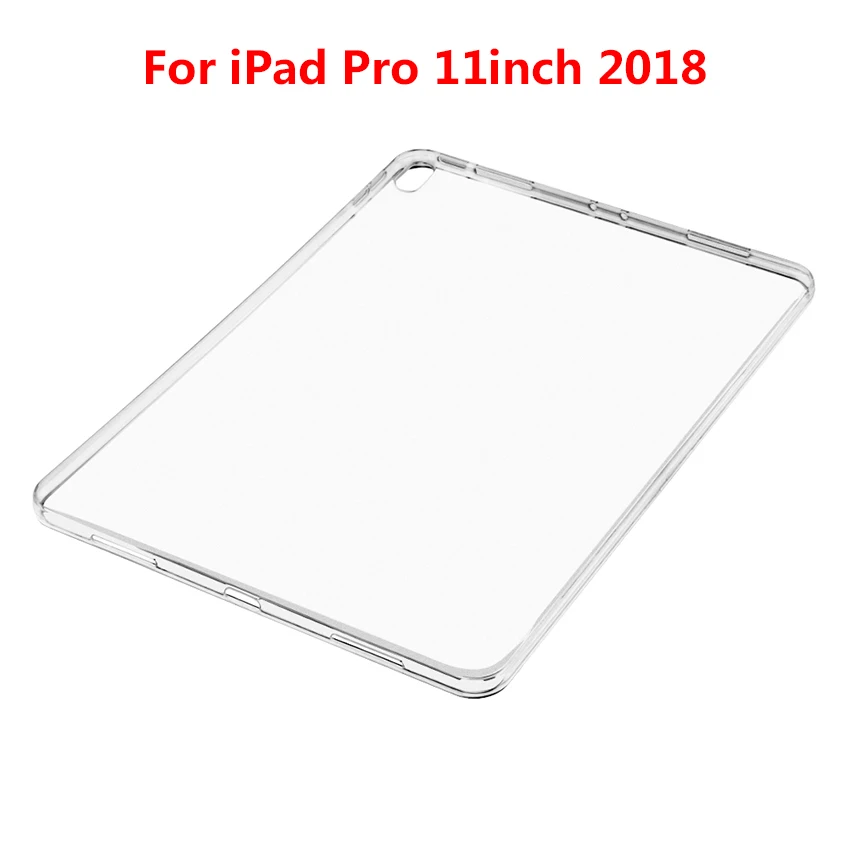 Чехол для iPad Pro 10 5 2018 прозрачный чехол Мягкий ТПУ планшета 11 12 9 дюймов силикон |