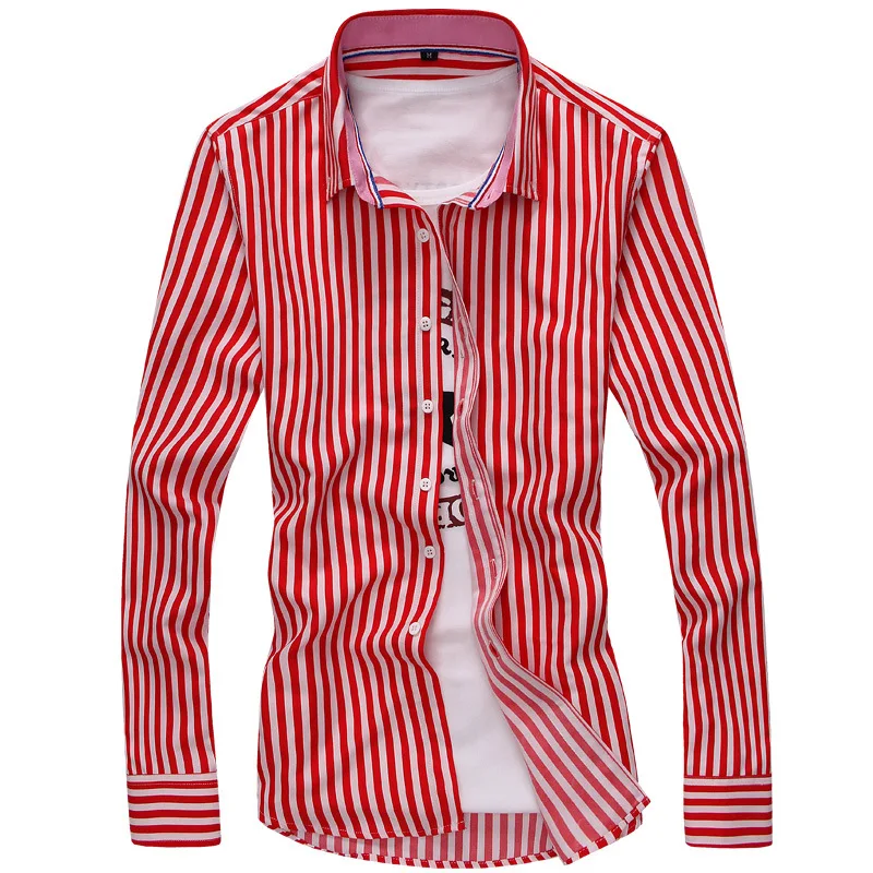 Fashion Man Shirt The New Men's Design Mens Designer Clothes Shirts Big