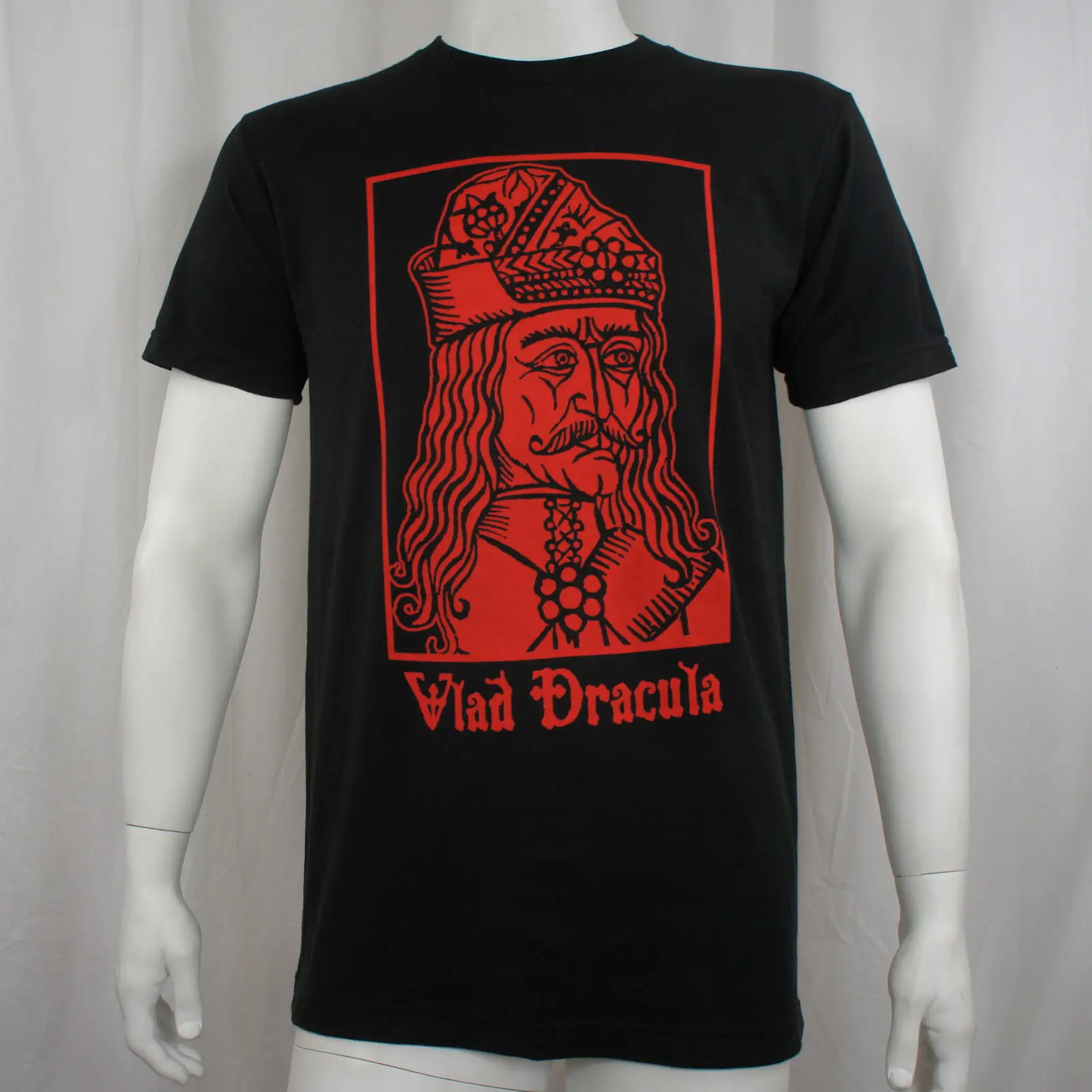 

DRACULA VLAD TEPES The Impaler Photo Portrait T-Shirt S-3XL NEW T-Shirt Good Quality T Shirt Tops Homme High Quality