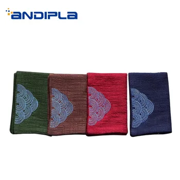

2PCS/Lot Vintage Embroidery Clouds Pattern Tea Napkin Thicken Cotton Hemp Cloth for Tea Ceremony Accessories Home Durable Towels