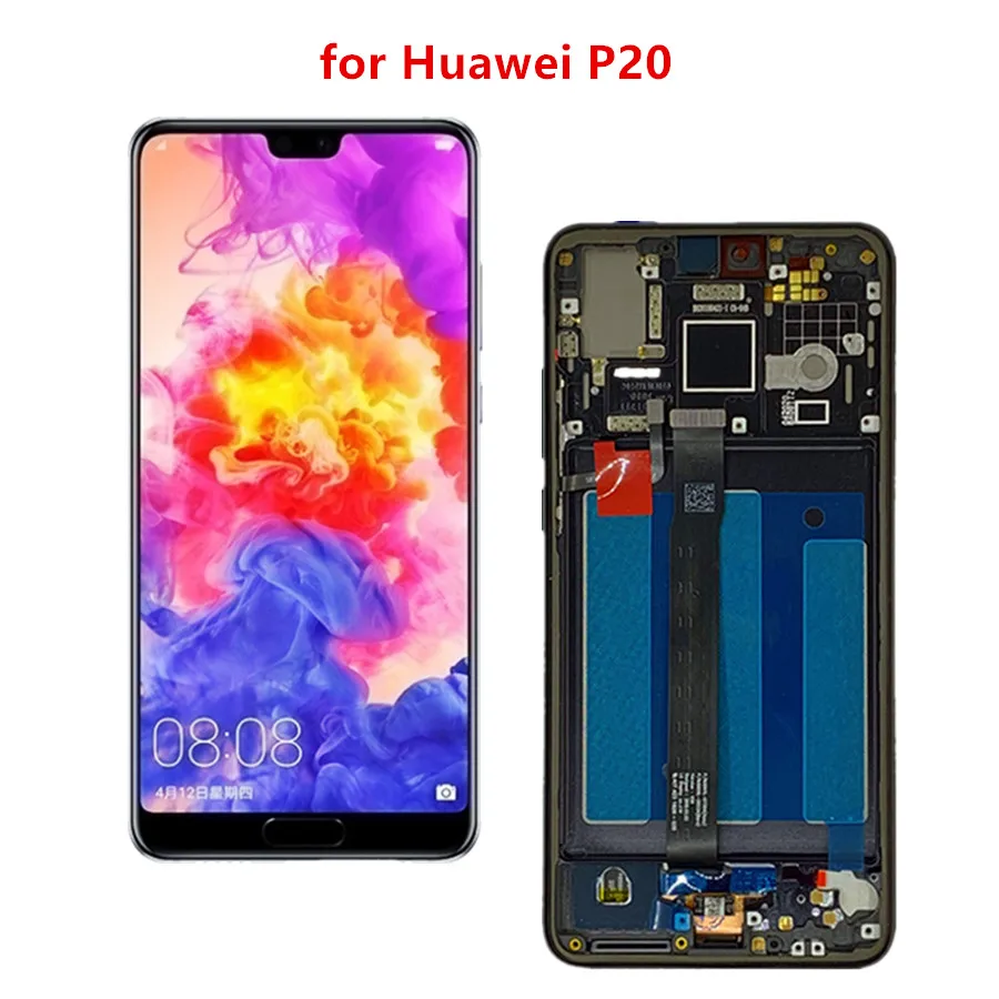 

5.8inch 2240x1080 Replacemen Original Screen for Huawei P20 LCD Display Touch Screen Digitizer Assembly Repair Parts