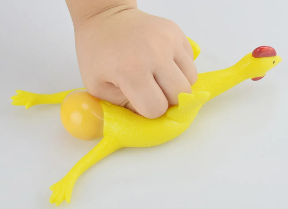 Забавные мягкие игрушки для сдавливания курицы и яйца брелок украшения снятие стресса используется в качестве снятия стресса