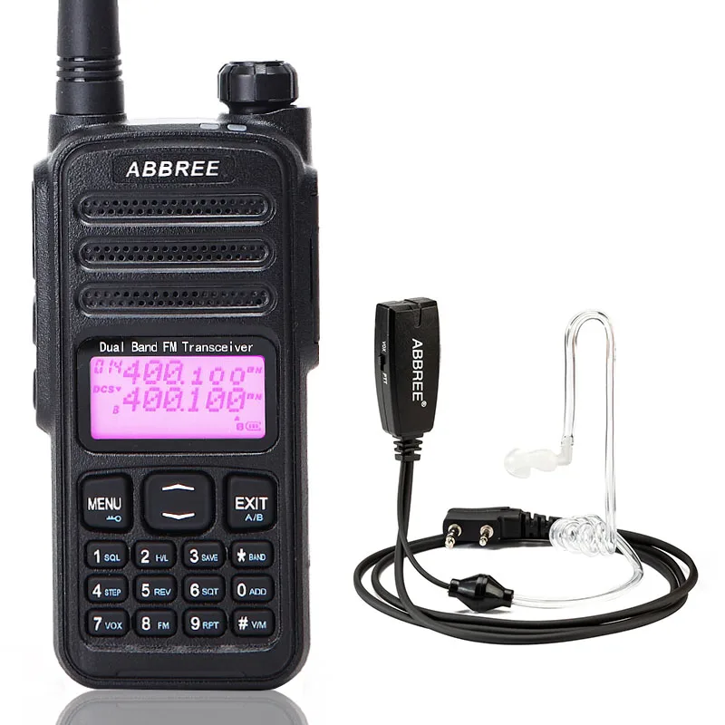 ABBREE AR-52 поперечная полоса повторитель дуплекс двухдиапазонный 136-174/400-480 МГц двойной прием 2-PTT портативный рация двухстороннее радио
