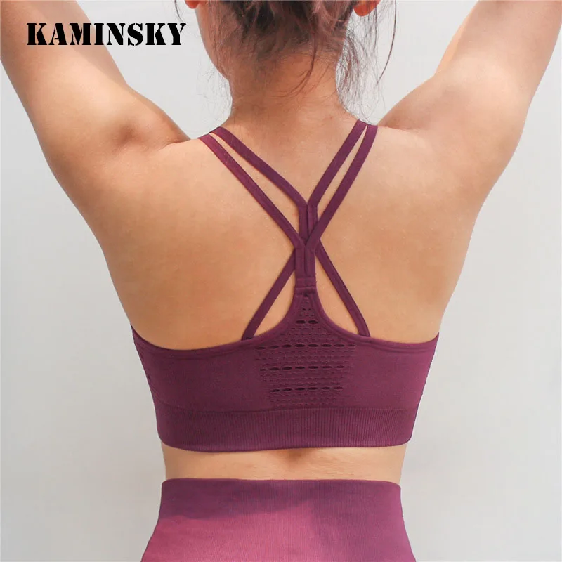 

Kaminsky Sexy Women Underwear Comfortable Tops Wireless Bra Super Push Up Bras For Dress For Ladies Sleepwear Vest