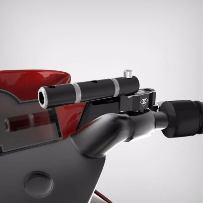

SP motorcycle handlebar modified very cool rearview mirror holder multi - functional extension rod