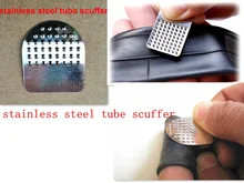 2pc MTB bike Tire Rasp Cycling Tire steel tube scuffer Kit BICYCLE steel tube scuffer Repair