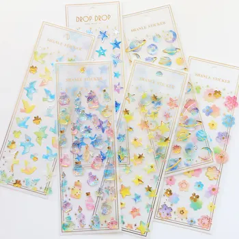 

Dream Crystal Decorative Stickers Diary Sticker Scrapbook Decoration Stationery DIY Stickers School Office Supply