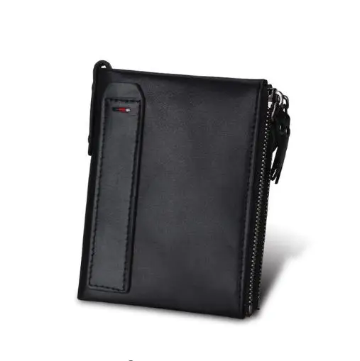 

New Vintage PU Leather Women Wallets Female Bifold Women's Wallet Double Zipper