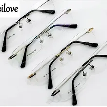 Eyesilove 10 шт./партия унисекс оправы для очков мужские и женские титановые очки с памятью по рецепту много цветов