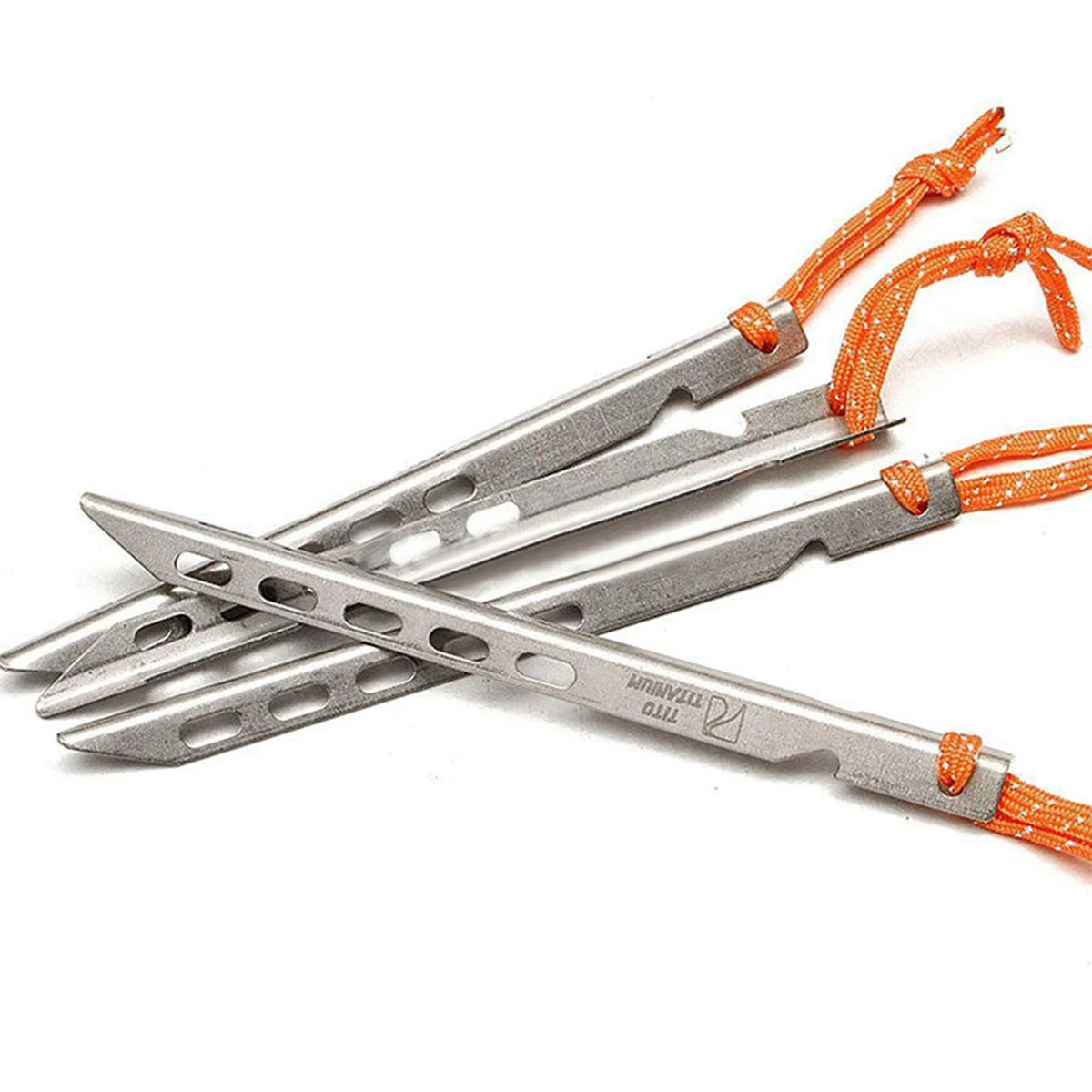 New Titanium Tent Peg V Shape titanium Spike Windproof Outdoor Camping Ground Nails Traveling Tent Accessories New Titanium Tent Peg V Shape titanium Spike Windproof Outdoor Camping Ground Nails Traveling Tent Accessories