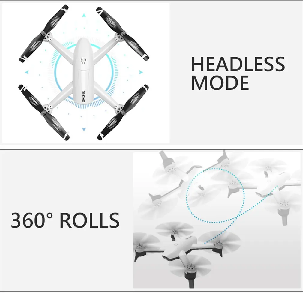 SG106 Радиоуправляемый Дрон 720P камера FPV WiFi оптический поток в реальном времени воздушный видео RC Квадрокоптер самолет Дрон камера