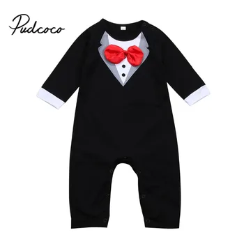 

pudcoco 2019 Baby Boys Girls Clothes Romper Party Photography Pro Newborn For Kids Costume Children Toddler Tiny Cottons