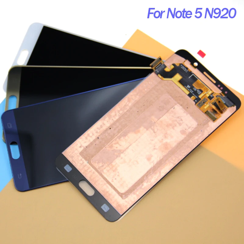 

For SAMSUNG Galaxy Note 5 LCD Display Touch Screen Panel Digitizer Note5 N920A N9200 SM-N920 N920F Replacement Repair Parts