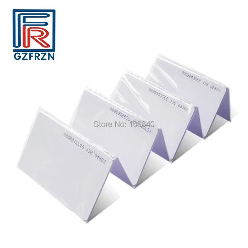 200 шт./лот 125 кГц RFID T5577 карты для контроля доступа по отпечаткам замки для отельных дверей