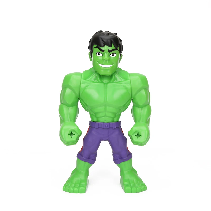 25 см Marvel супер герой Приключения Ша Мега Зеленый Халк Американский капитан ПВХ фигурка Коллекционная модель игрушки куклы