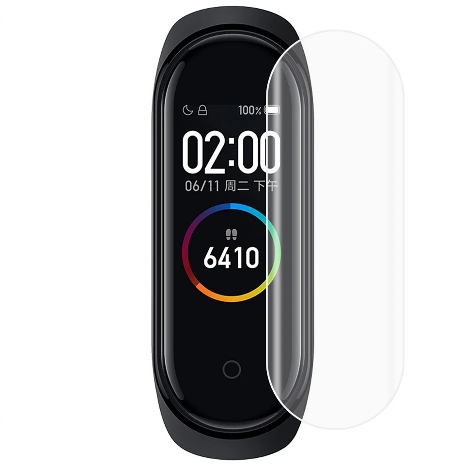 5 шт. Защитная пленка для экрана Xiaomi mi Band 4 3 Pro TPU Hydrogel Flim защитная пленка анти-осень для mi band4