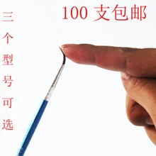 10 шт. крючковая линия тонкие профессиональные Соболь кисти для рисования масляной краски ing краски кисти для акриловой краски ing