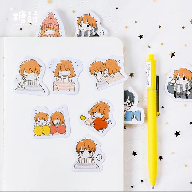 Рисунок 3 - зимняя теплая бумажная наклейка