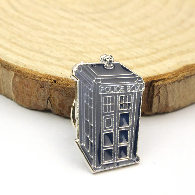 Dongsheng Doctor Who Tardis ювелирное изделие Dr Who, брошь, значок, древний синий, винтажные броши, Time Mechine Police Box, брошь на булавке-40