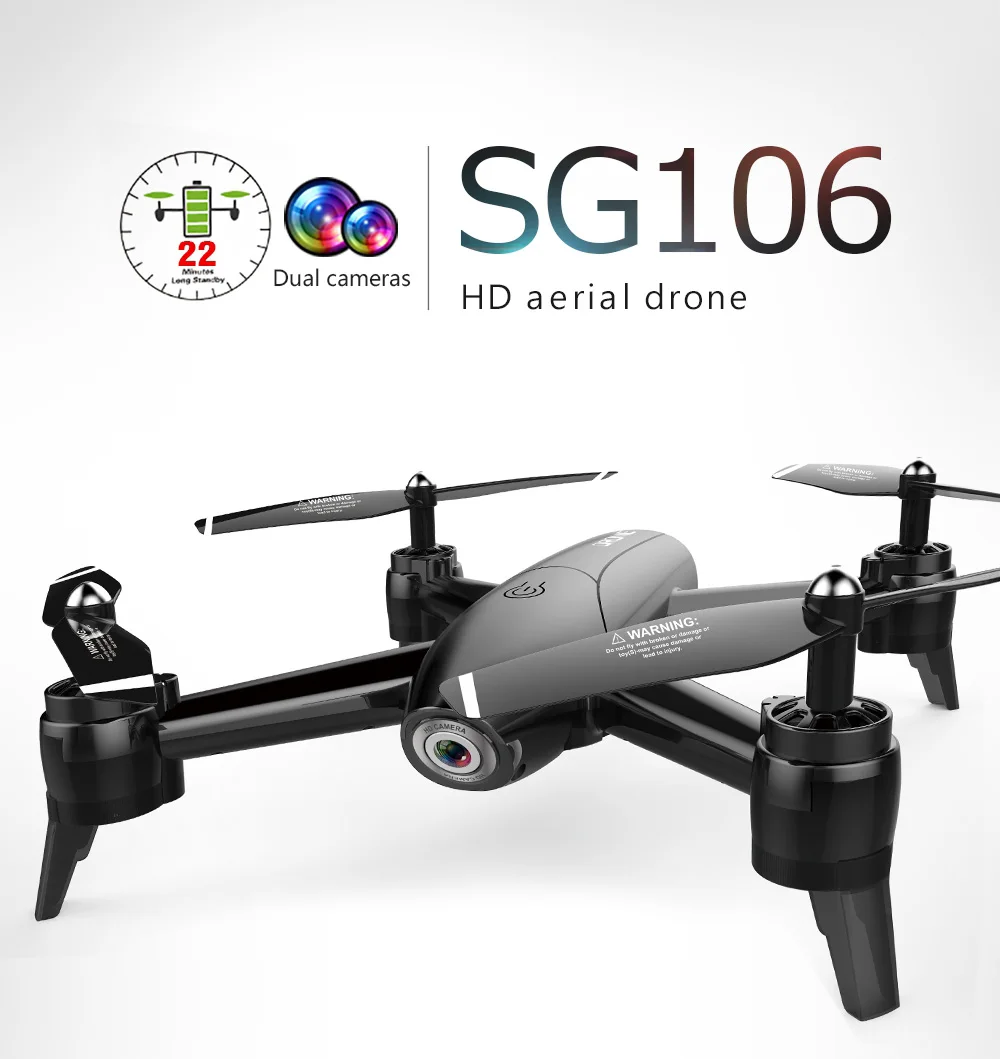 sg106 22mins flight rc drone