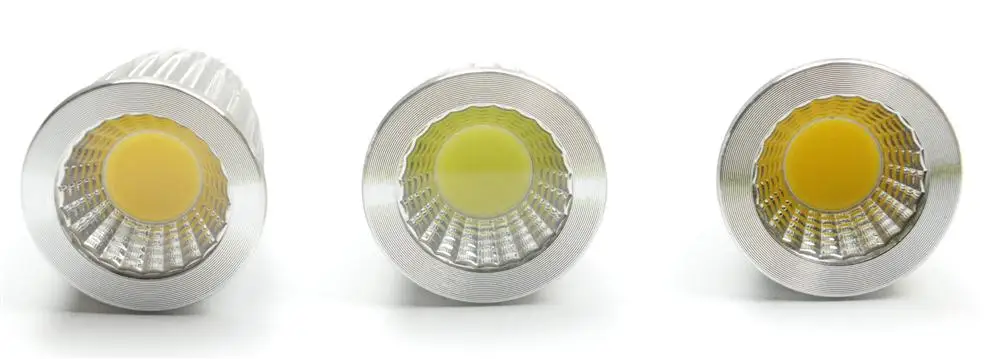 GU10 COB LED 6 Вт 9 Вт 12 Вт ГУ 10 светодиодные лампы затемнения светодиодный прожектор AC85-265V ce/rohs теплый белый/холодный белый E27/MR16/GU10