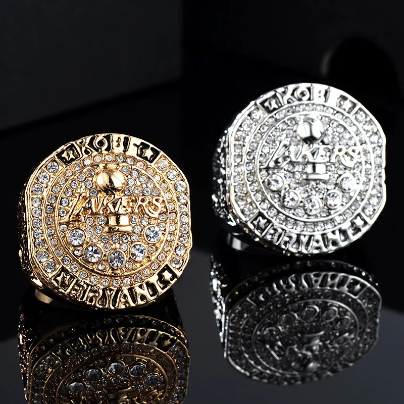 

1pcs Creative Fashion Diamond Basketball Championship Ring For Friends Upscale Gift Festive Birthday Party Favors