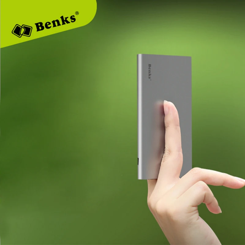 imágenes para Benks E400A 4000 mAh Banco de Potencia Delgado Cargador de Teléfono Móvil Portátil Batería de Reserva externa Para el iphone 7 6 6 s Xiaomi mi5 Powerbank imágenes para Benks E400A 4000 mAh Banco de Potencia Delgado Cargador de Teléfono Móvil Portátil Batería de Reserva externa Para el iphone 7 6 6 s Xiaomi mi5 Powerbank