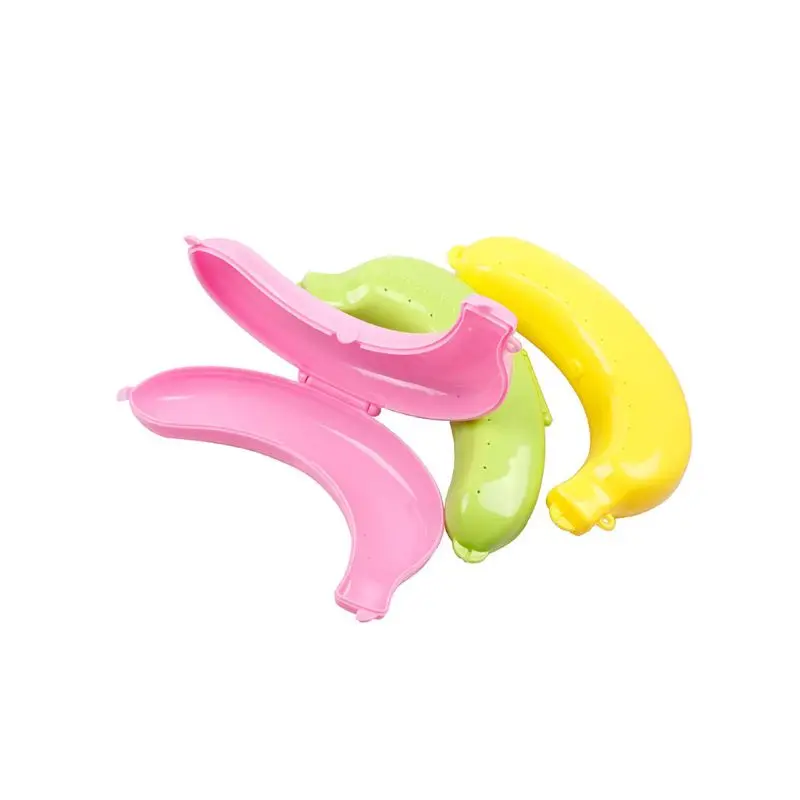 2 шт. фрукт Банан протектор Коробка для хранения портативный наружный для пикника контейнер
