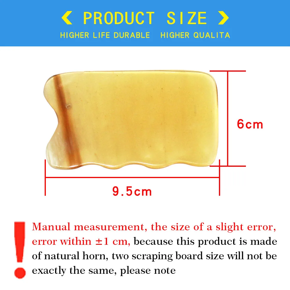 Скребок для лица и тела, натуральный рог быка, лицо, руки, ноги, спина и грудь, кровообращение массаж тела